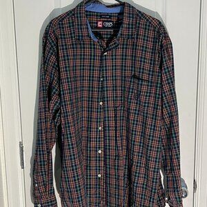 Chaps Long Sleeve Button Down